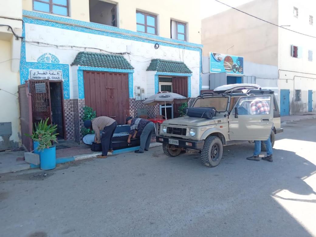 Hotel El ghazi Tarfaya Buitenkant foto