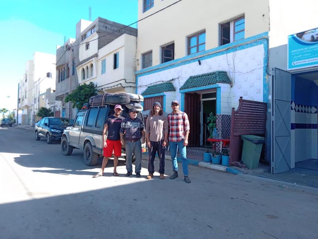 Hotel El ghazi Tarfaya Buitenkant foto