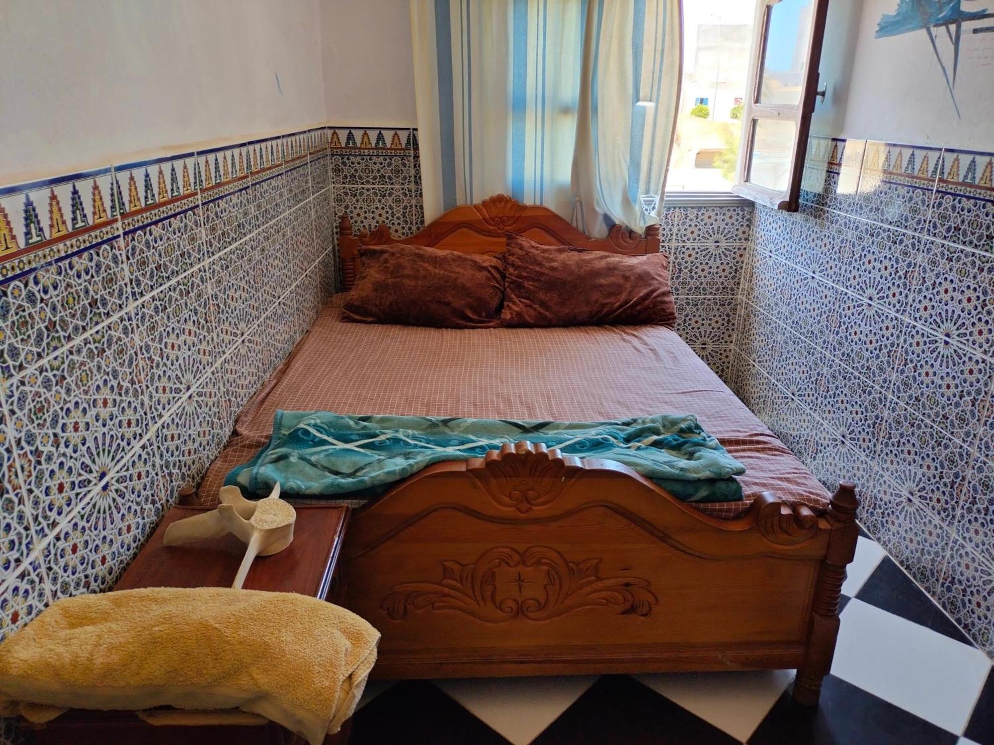 Hotel El ghazi Tarfaya Buitenkant foto