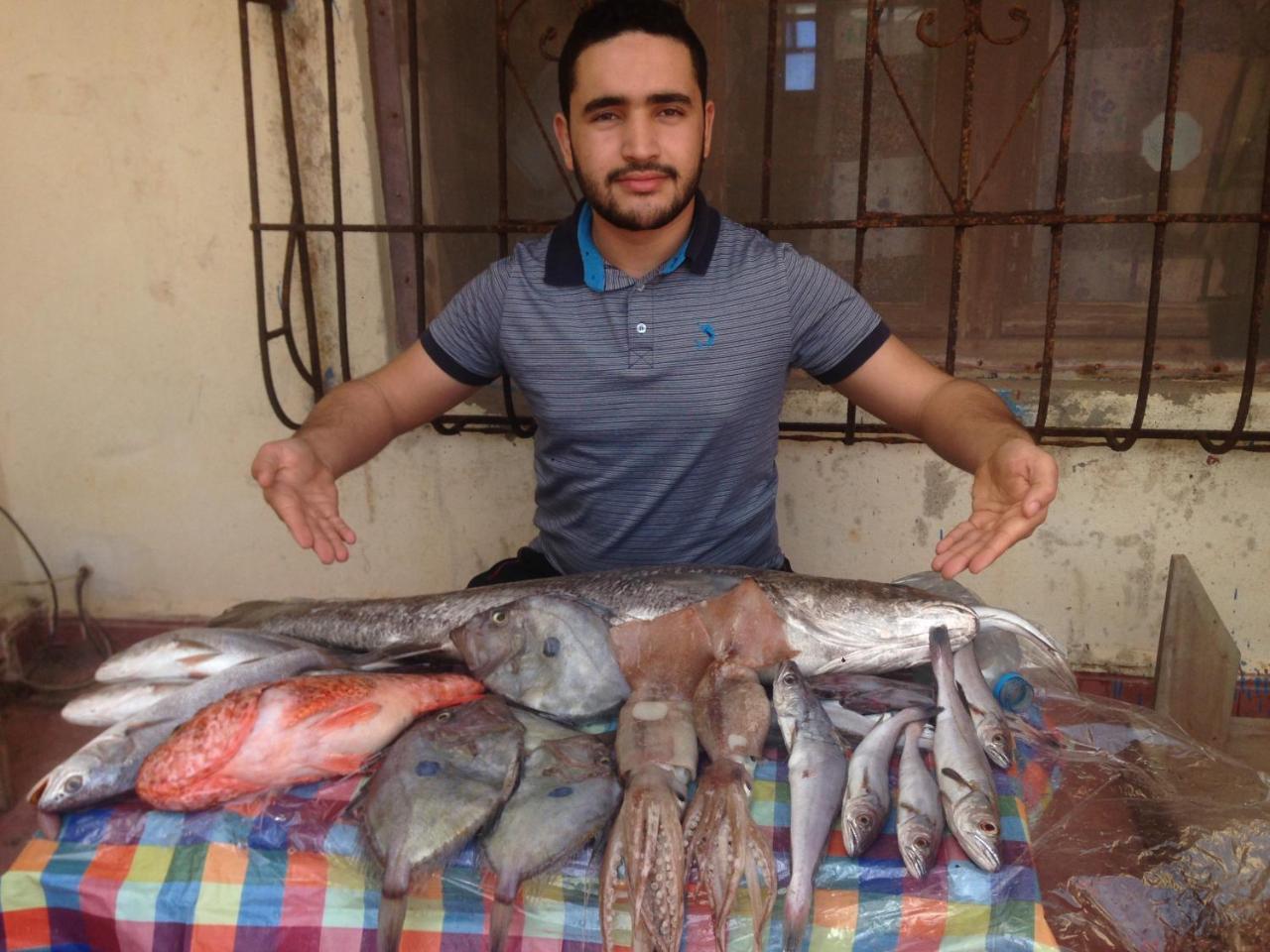 Hotel El ghazi Tarfaya Buitenkant foto