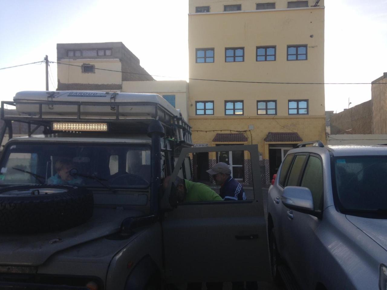 Hotel El ghazi Tarfaya Buitenkant foto